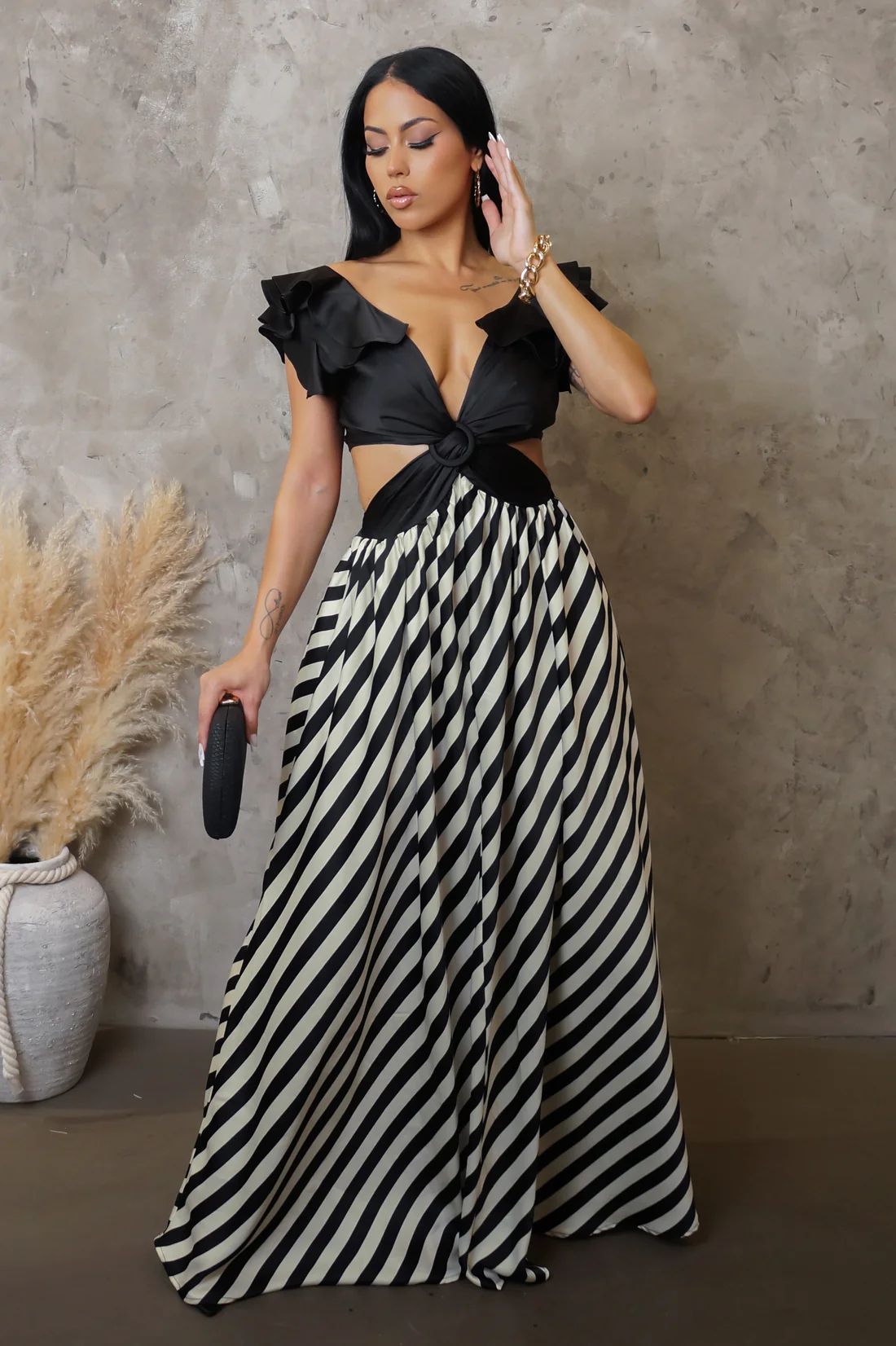 gina maxi dress Gina Maxi Dress - Blue