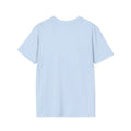 Light blue t-shirt on a white background