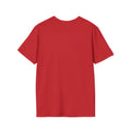 Red t-shirt on a white background
