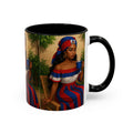 Cultural Elegance Coffee Mug, Unique Gift for Coffee Lovers, Hispanic Heritage Month, Hand-painted Design, Tea Cup, Kitchen Decor, Art Mug - D'TWINS FASHION