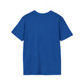 Blue t-shirt on a white background