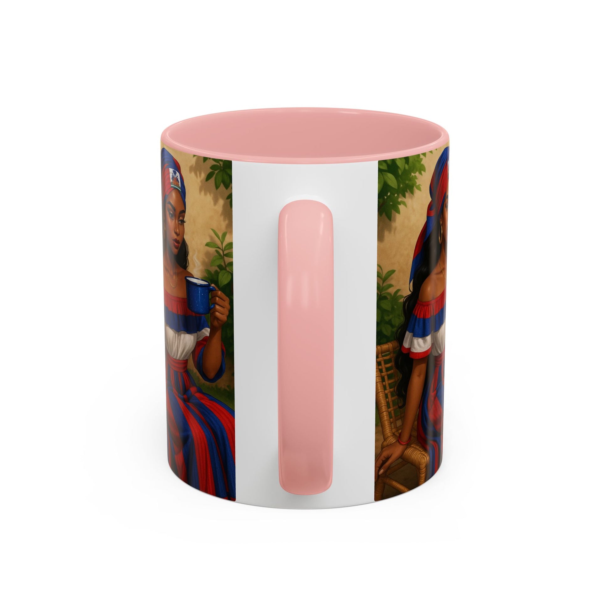 Cultural Elegance Coffee Mug, Unique Gift for Coffee Lovers, Hispanic Heritage Month, Hand-painted Design, Tea Cup, Kitchen Decor, Art Mug - D'TWINS FASHION