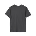 Black t-shirt on a white background