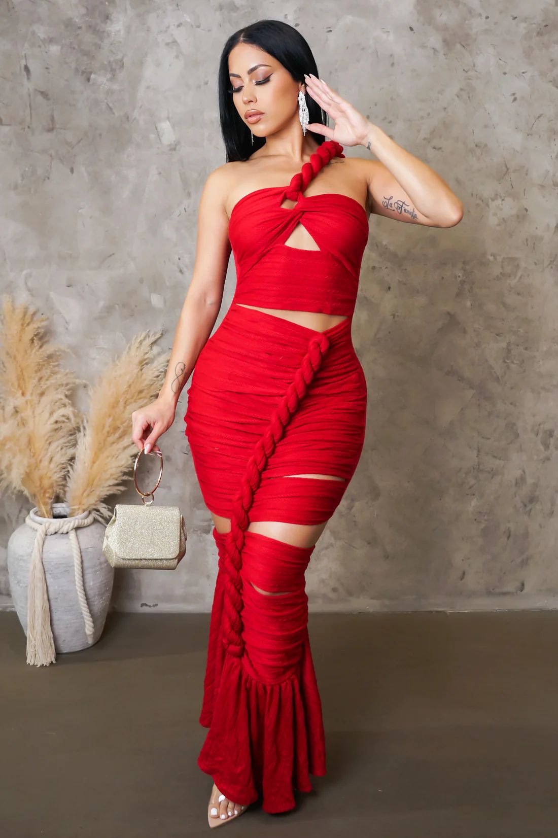 Red Maxi Dress