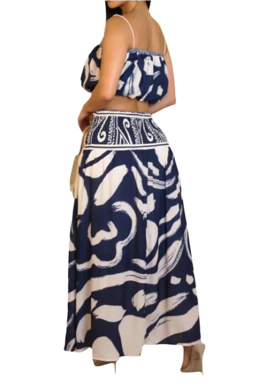 Island Muse Two-Piece Skirt Set