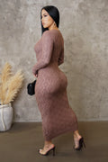 Women's Net Midi Dress
