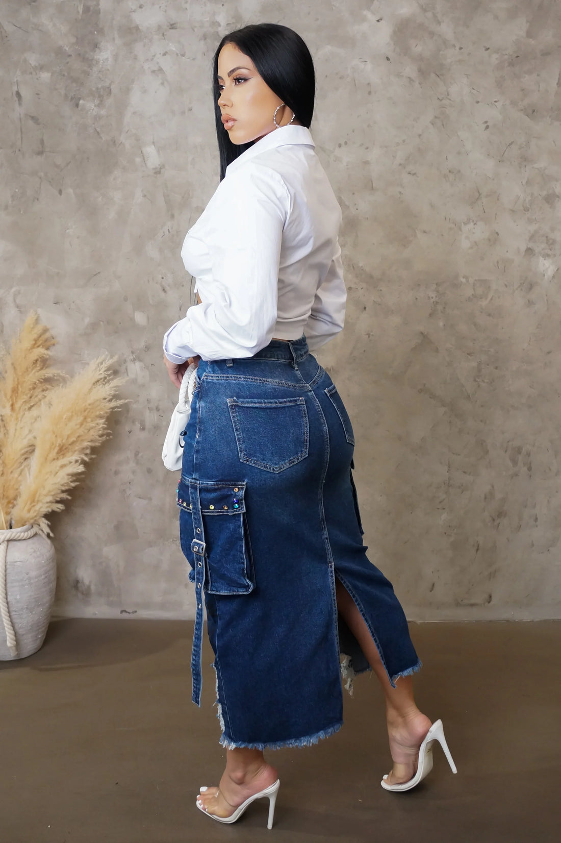 Women's Jeans Skirt