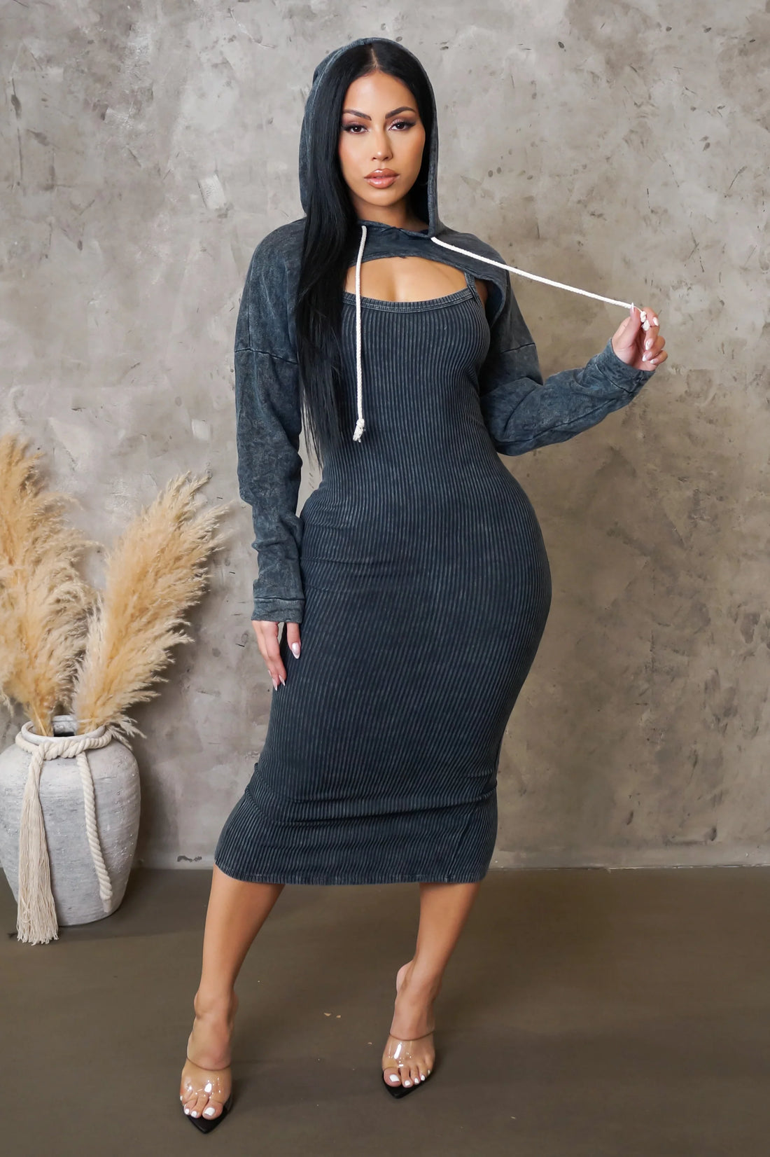 Cozy Midi Dress