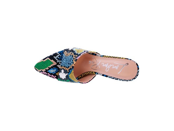 Bottoms Up-Pointed Sandal