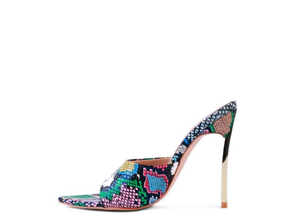 Bottoms Up-Pointed Sandal