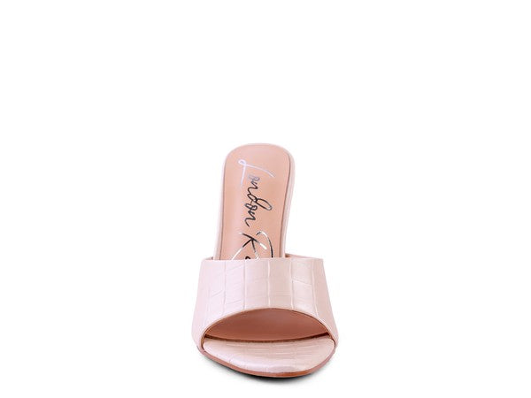 Bottoms Up-Pointed Sandal