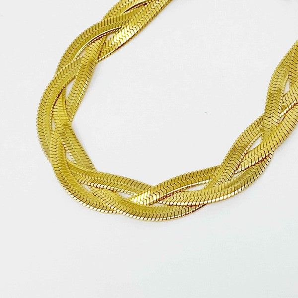 Herringbone Chain Bracelet